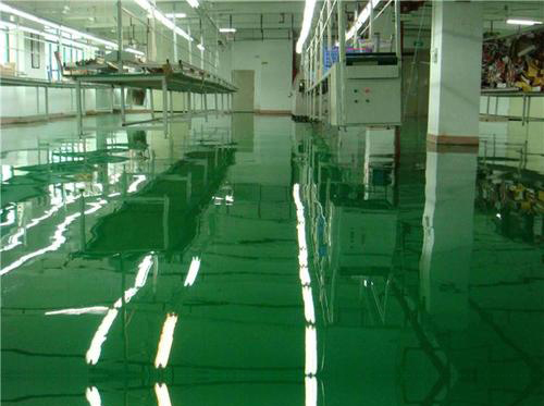 环氧树脂流展砂浆耐磨地坪